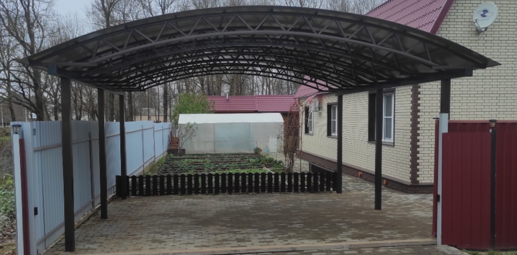 навесы для авто из поликарбоната, автонавесы в смоленске
